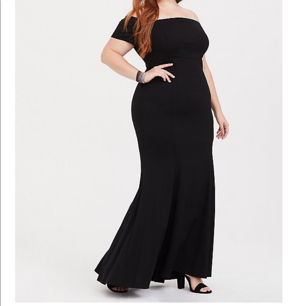 Torrid black special occasion dress